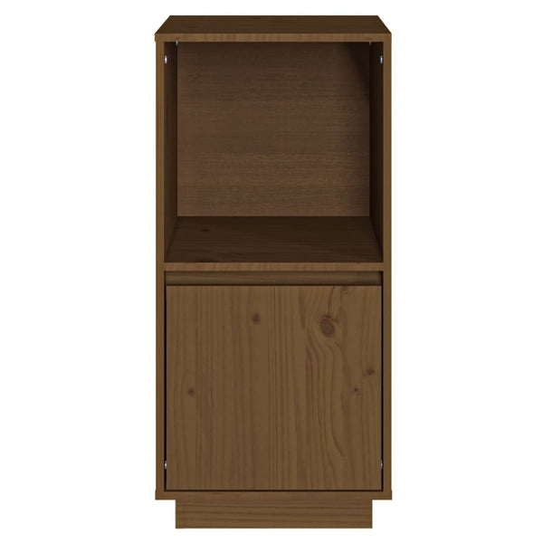 Sideboard Honigbraun Kiefer Massivholz 38x80 cm