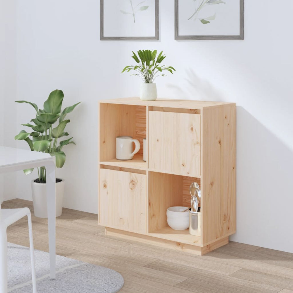 Massivholz Kiefer Sideboard 74x35x80 cm
