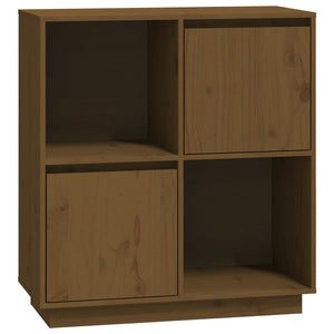 Honigbraunes Kiefer Massivholz Sideboard 74 cm