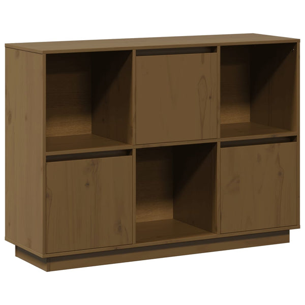 Sideboard Honigbraun Kiefer Massivholz 110,5cm