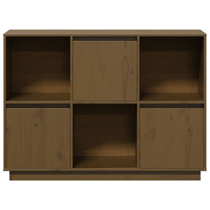 Sideboard Honigbraun Kiefer Massivholz 110,5cm