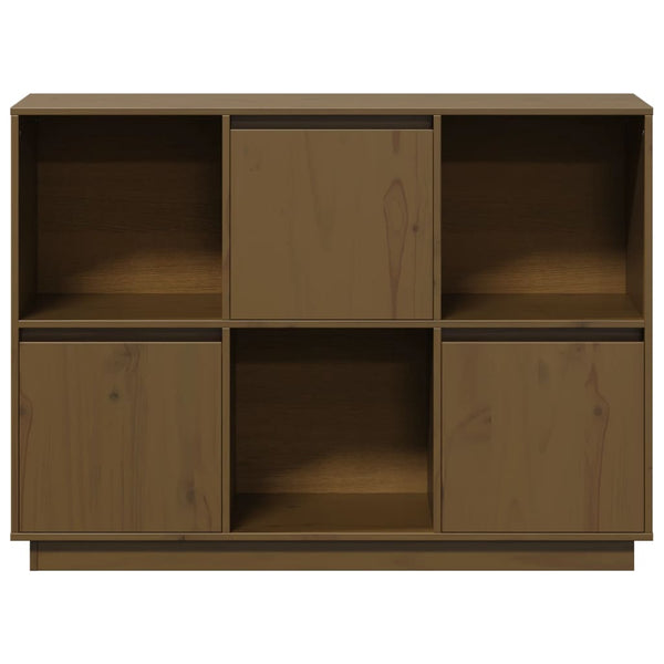 Sideboard Honigbraun Kiefer Massivholz 110,5cm