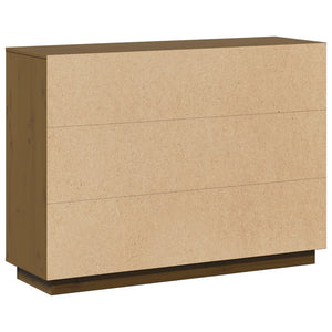 Sideboard Honigbraun Kiefer Massivholz 110,5cm
