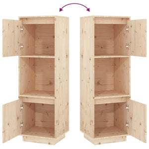 Highboard Kiefer Massivholz 38x117 cm