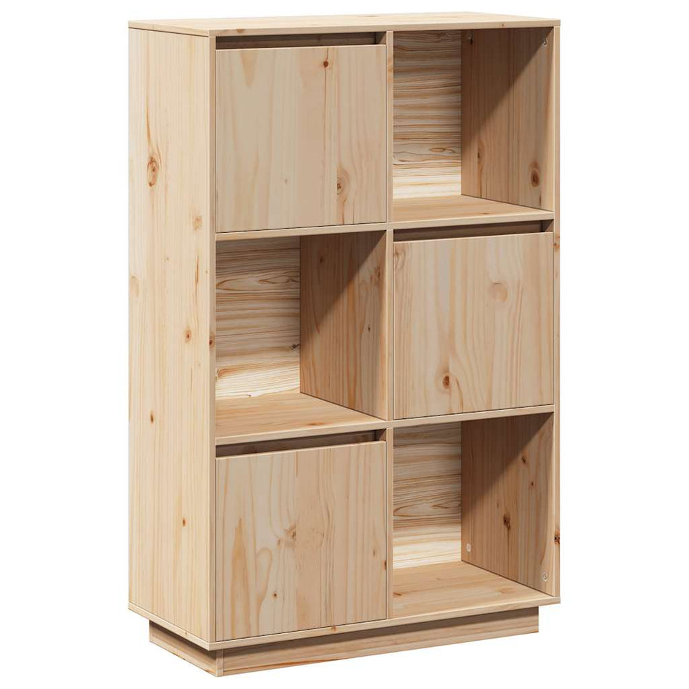 Highboard Kiefer Massivholz 74x35x117 cm