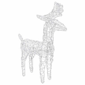 vidaXL LED Reindeer 2 pcs. Multicolored 80 LEDs Acrylic