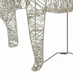 vidaXL LED Reindeer 2 pcs. Gold 40 LEDs