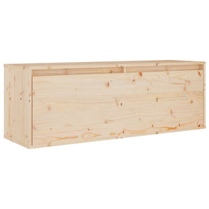 vidaXL TV Cabinets 2 pcs. Solid Pine Wood