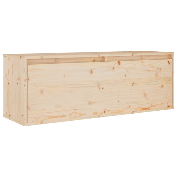vidaXL TV Cabinets 2 pcs. Solid Pine Wood