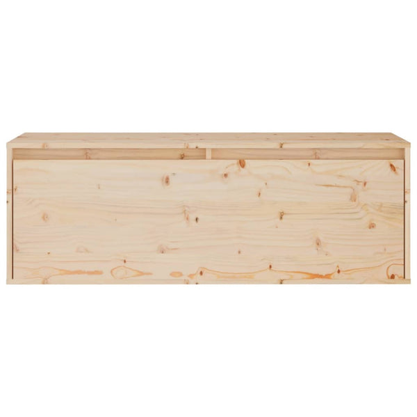 vidaXL TV Cabinets 2 pcs. Solid Pine Wood