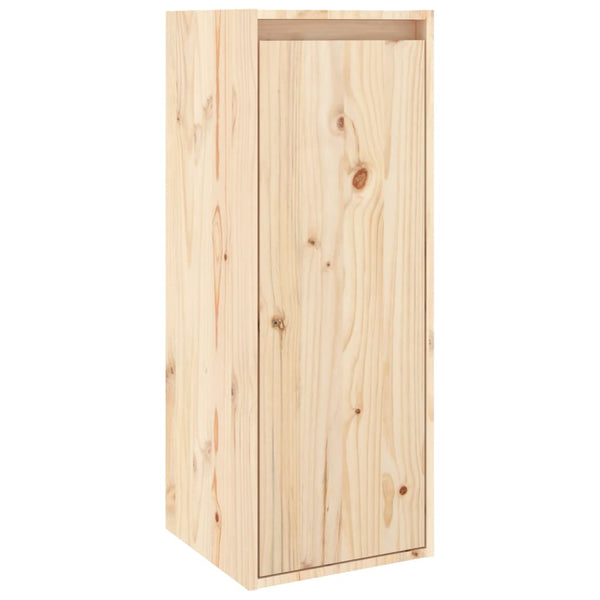 vidaXL TV Cabinets 2 pcs. Solid Pine Wood