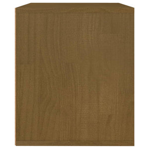 vidaXL TV Cabinets 3 pcs Honey Brown Solid Pine Wood