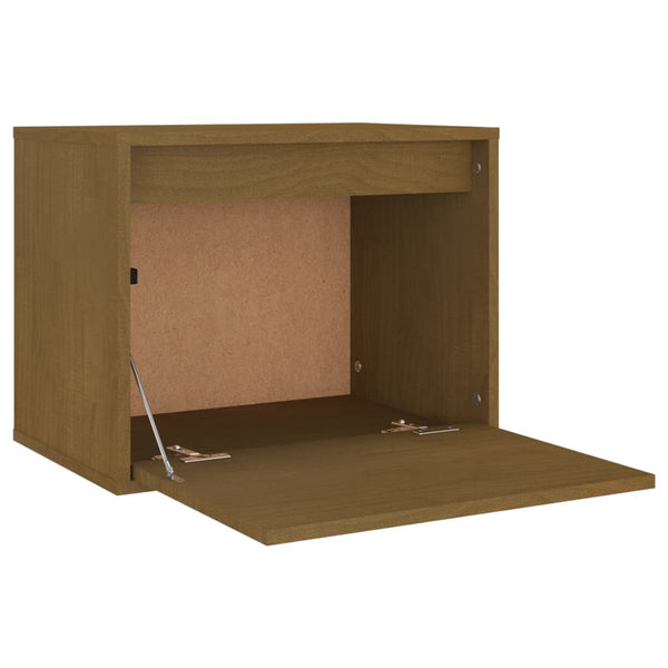 vidaXL TV Cabinets 3 pcs Honey Brown Solid Pine Wood