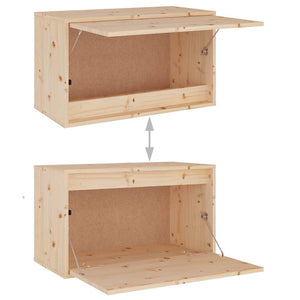 vidaXL TV Cabinets 3 pcs Solid Pine Wood