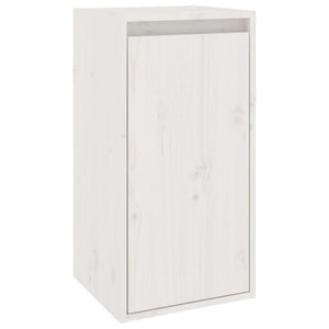 vidaXL TV Cabinets 3 pcs White Solid Pine Wood