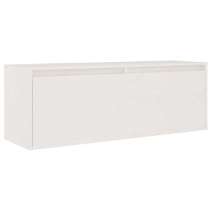 vidaXL TV Cabinets 6 pcs White Solid Pine Wood