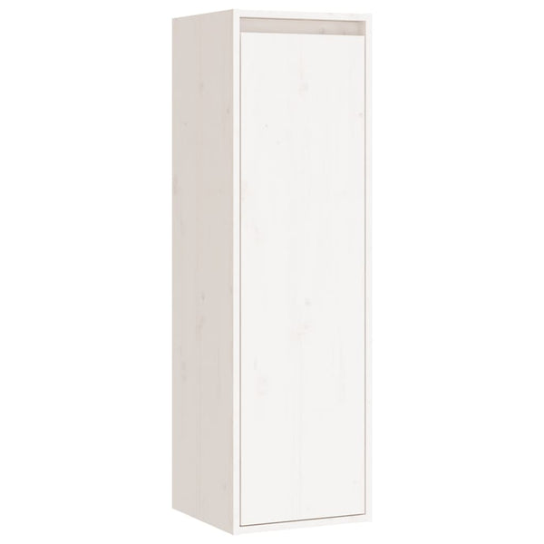 vidaXL TV Cabinets 8 pcs White Solid Pine Wood