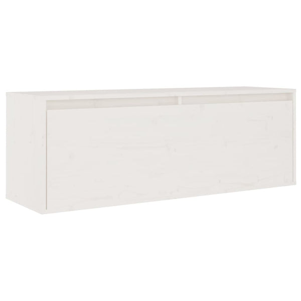 vidaXL TV Cabinets 5 pcs White Solid Pine Wood