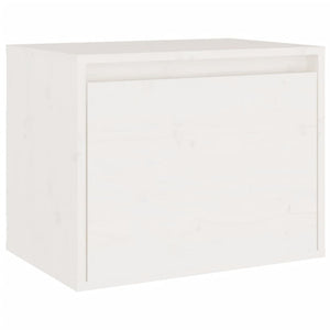vidaXL TV Cabinets 7 pcs White Solid Pine Wood