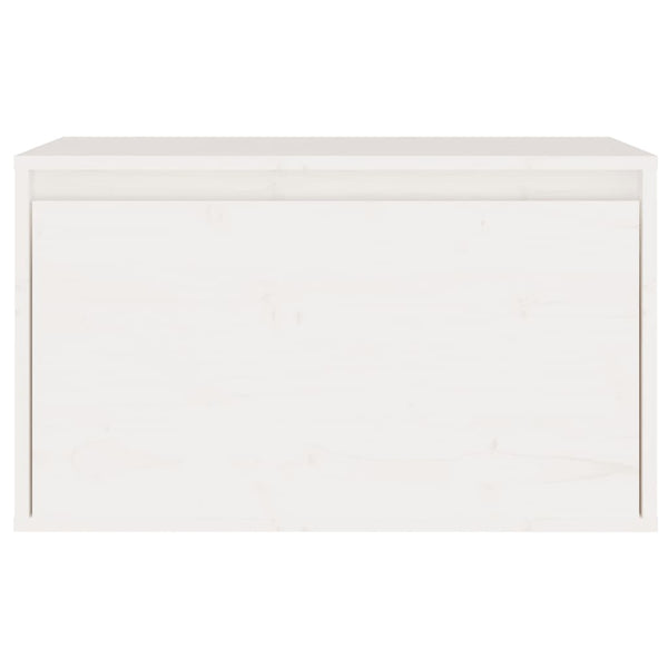 vidaXL TV Cabinets 7 pcs White Solid Pine Wood