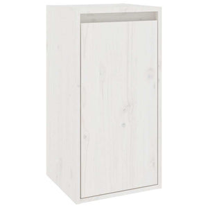 vidaXL TV Cabinets 4 pcs White Solid Pine Wood