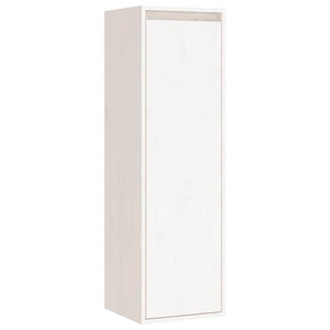 vidaXL TV Cabinets 4 pcs White Solid Pine Wood