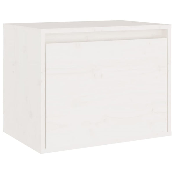 vidaXL TV Cabinets 5 pcs White Solid Pine Wood