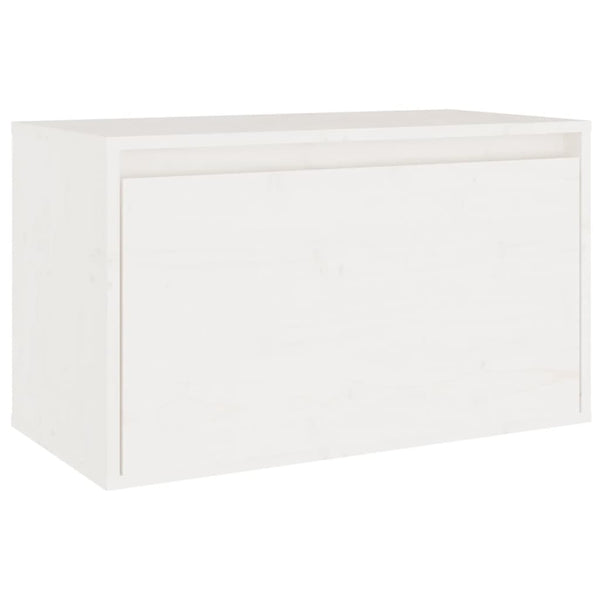 vidaXL TV Cabinets 5 pcs White Solid Pine Wood