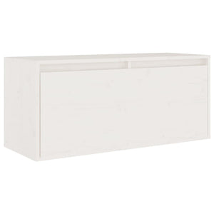 vidaXL TV Cabinets 5 pcs White Solid Pine Wood