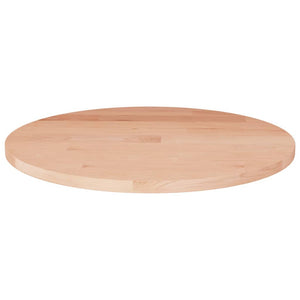 vidaXL Round Tabletop Ø50x1.5 cm Untreated Solid Oak Wood