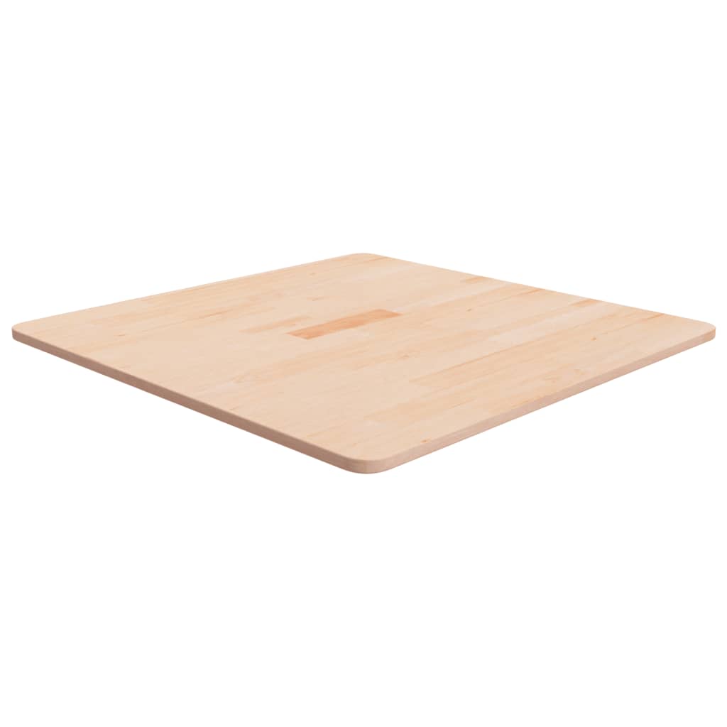 Quadratische Tischplatte Eiche 70x70 cm