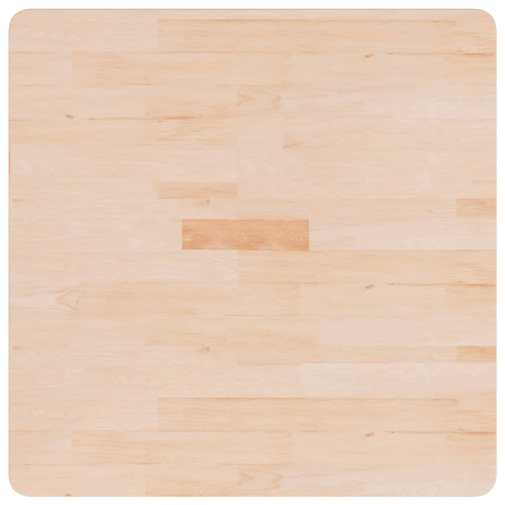 Quadratische Tischplatte Eiche 70x70 cm
