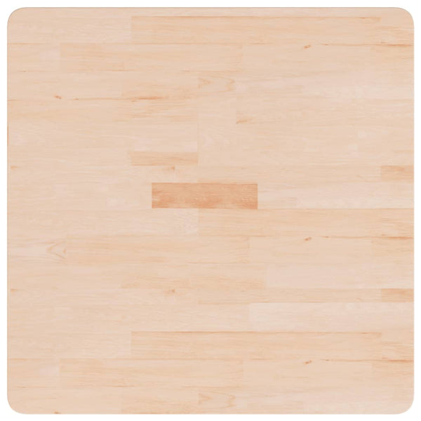 Quadratische Tischplatte Eiche 70x70 cm