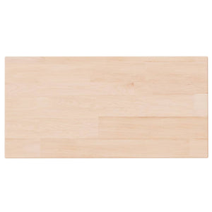 Eiche Regalbrett 40x20 cm Massivholz Unbehandelt