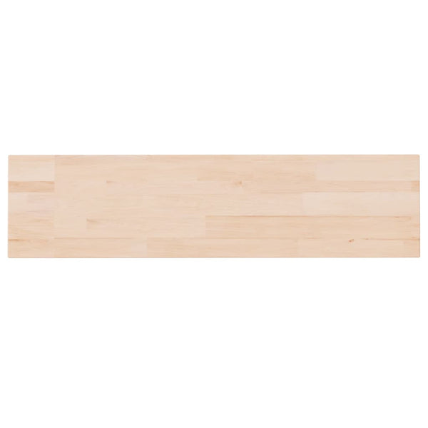 Eiche Regalbrett, 80x20 cm, Massivholz Unbehandelt