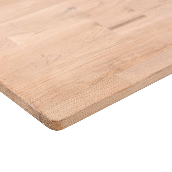 Eiche Regalbrett, 80x20 cm, Massivholz Unbehandelt
