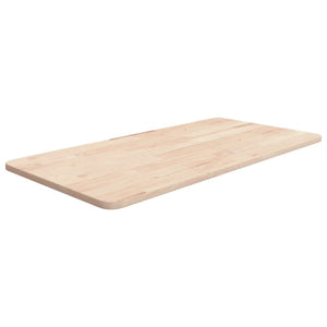 Massivholz Waschtischplatte Eiche 80x40 cm