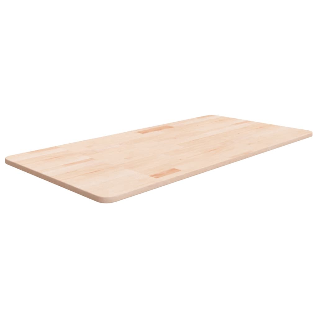 Massivholz Waschtischplatte Eiche 100x50 cm