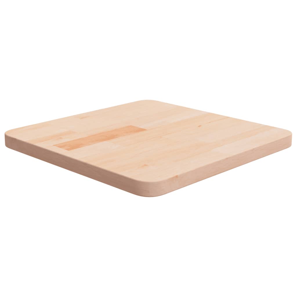 vidaXL Tabletop Square 40x40x2.5 cm Oak Wood Untreated