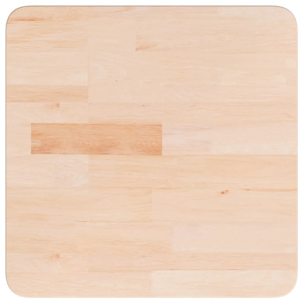 vidaXL Tabletop Square 40x40x2.5 cm Oak Wood Untreated