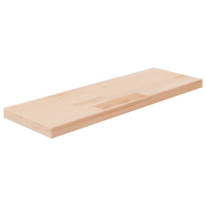 vidaXL Shelf Board 60x20x2.5 cm Untreated Solid Oak Wood