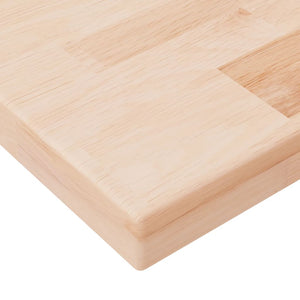 vidaXL Shelf Board 100x20x2.5 cm Untreated Solid Oak Wood