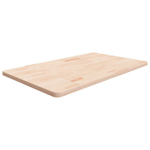vidaXL Vanity Top 100x60x2.5 cm Solid Wood Untreated