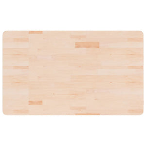 vidaXL Vanity Top 100x60x2.5 cm Solid Wood Untreated