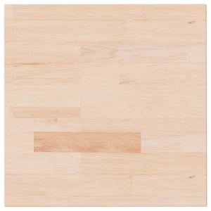 vidaXL Table Top Square 40x40x4 cm Oak Untreated
