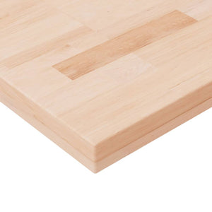 vidaXL Table Top Square 40x40x4 cm Oak Untreated
