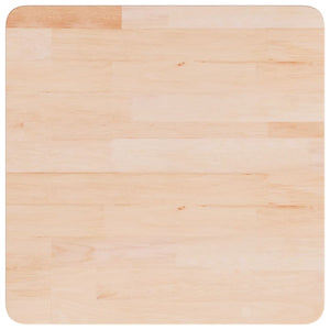 vidaXL Tabletop Square 50x50x4 cm Oak Wood Untreated