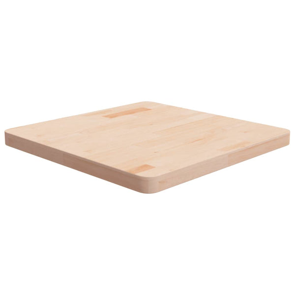 vidaXL Tabletop Square 60x60x4 cm Oak Wood Untreated
