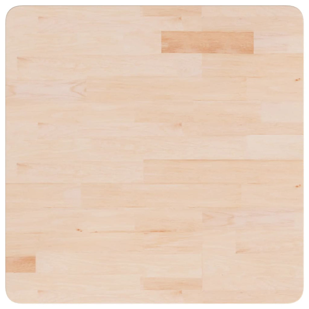 vidaXL Tabletop Square 60x60x4 cm Oak Wood Untreated