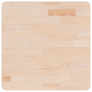 vidaXL Tabletop Square 60x60x4 cm Oak Wood Untreated